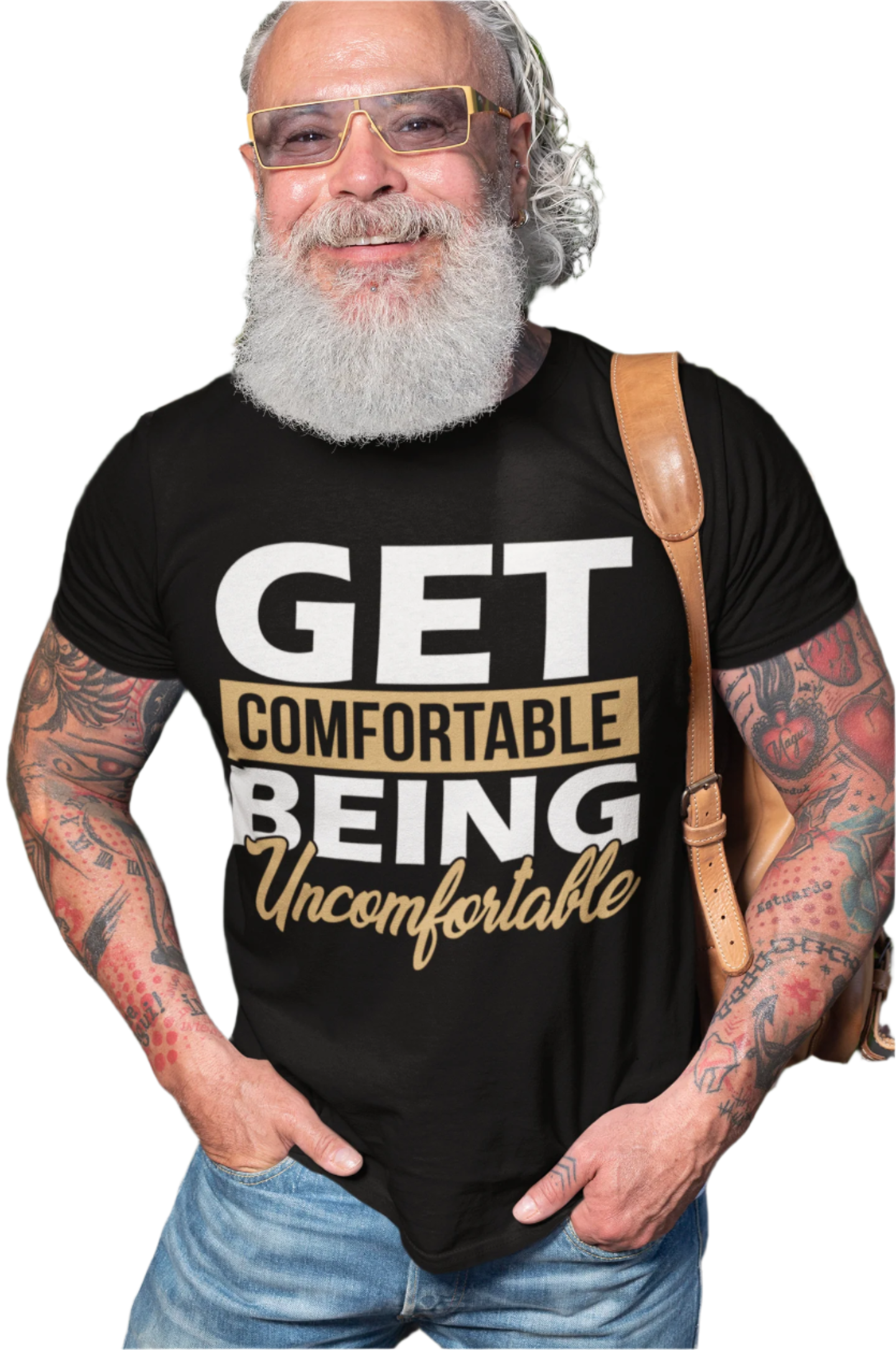 Recovery T-Shirt | Recovery Merch Store | Comfortable Being Uncomfortable