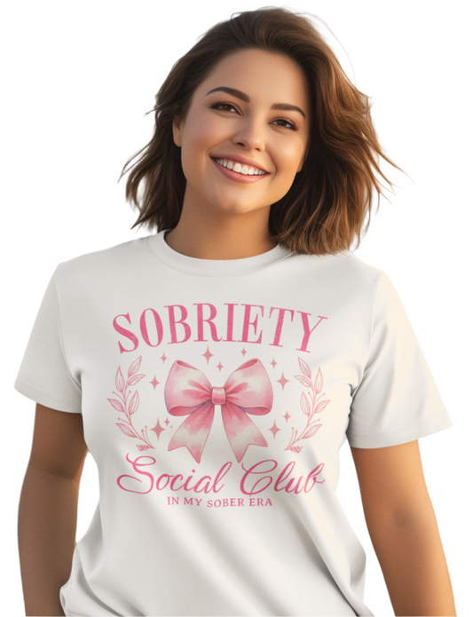 Women's Sobriety Social Club Tee