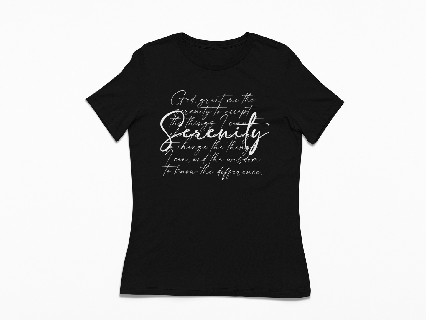 Women's Serenity Prayer Tee