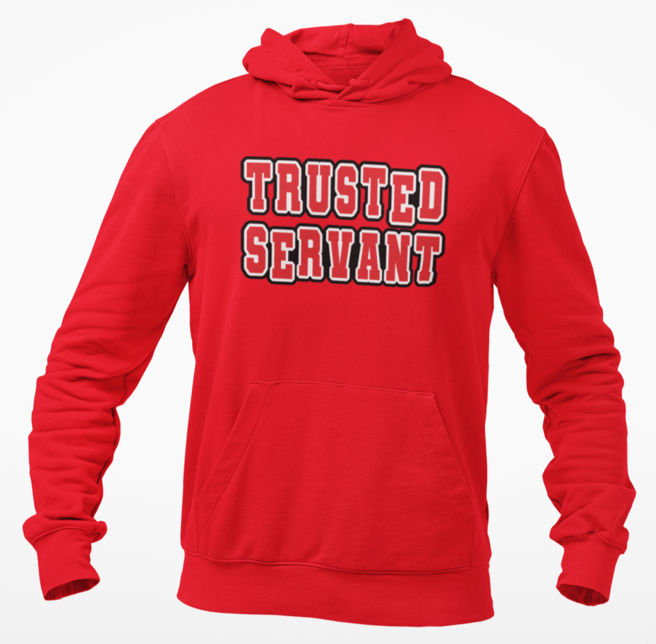 Trusted Servant 2.1 Unisex Hoodie Red/Red